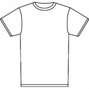 Printable Shirt Template - Fillable Form 2023