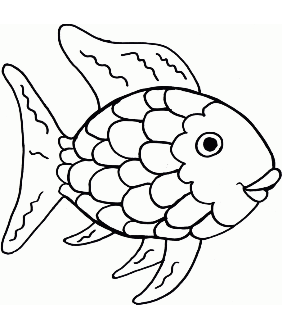 The Rainbow Fish Coloring Page Free Printable Coloring Pages For Kids ...