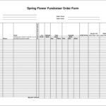 Top Blank Fundraiser Order Form Template Order Form Template Order Form Template Free Table Of Contents Template