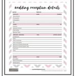 Wedding Planning Printables Free Templates To Keep You Organized