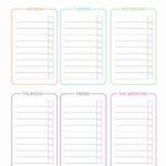 Weekly To Do List Template Printable Freebie Finding Mom