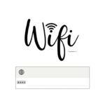 WiFi Password Sign 11 Cute Free Printable Templates