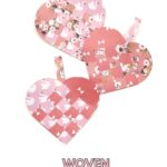 Woven Paper Heart Template Gathering Beauty