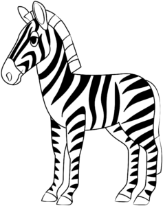 Zebra Printable Template Free Printable Papercraft Templates - Fillable ...