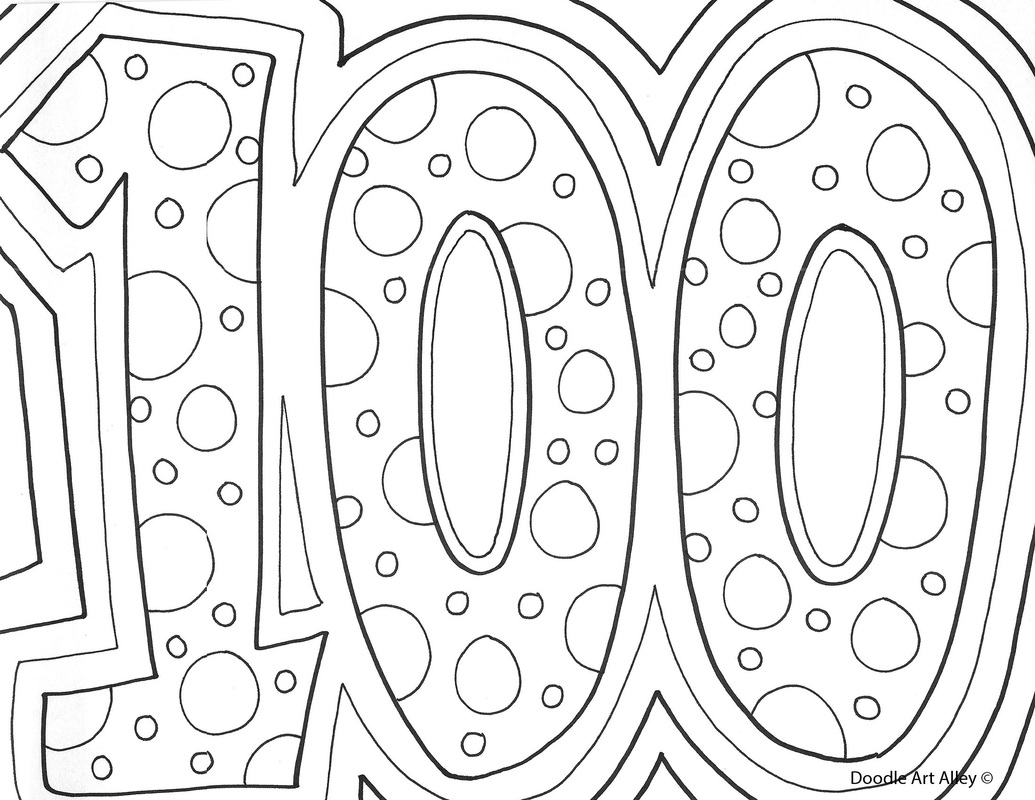 100 Days Of School Printables