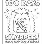 100th Day Of School Coloring Pages Free Printable PDFs Cute Coloring Pages For Kids
