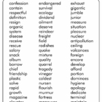 16 6th Grade Spelling Words Worksheets Free PDF At Worksheeto Worksheets Library