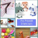 26 Free Printable 3D Paper Crafts