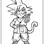 30 Goku Coloring Pages Easy Free PDF Printables For Kids