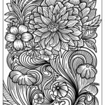 30 Zentangle Coloring Pages Free PDF Printables
