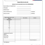 37 Bank Deposit Slip Templates Examples TemplateLab Worksheets Library