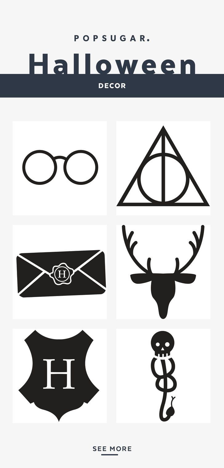 Harry Potter Pumpkin Stencils Printable