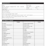 43 Medical Health History Forms PDF Word TemplateLab