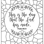 61 Bible Verse Coloring Pages Free Printable Christian Quotes