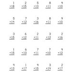 Addition Worksheets Paper Trail Design