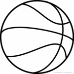 Basketball Template Printable Printable Party Favors