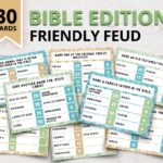 Bible Family Feud Fun Questions Answers For Gatherings