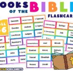 Books Of The Bible Flashcards Superstar Worksheets