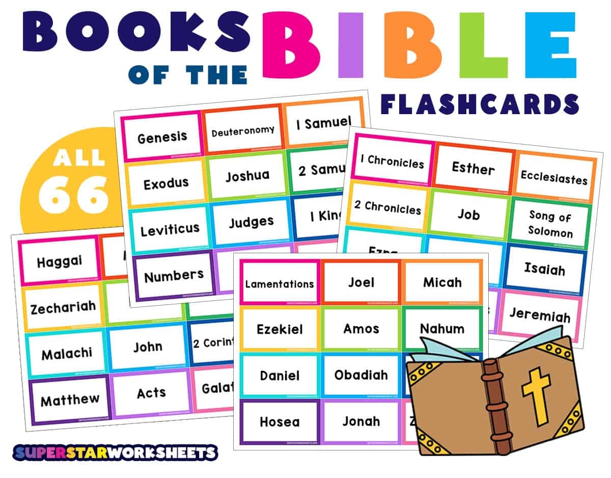 Books Of The Bible Games Printable