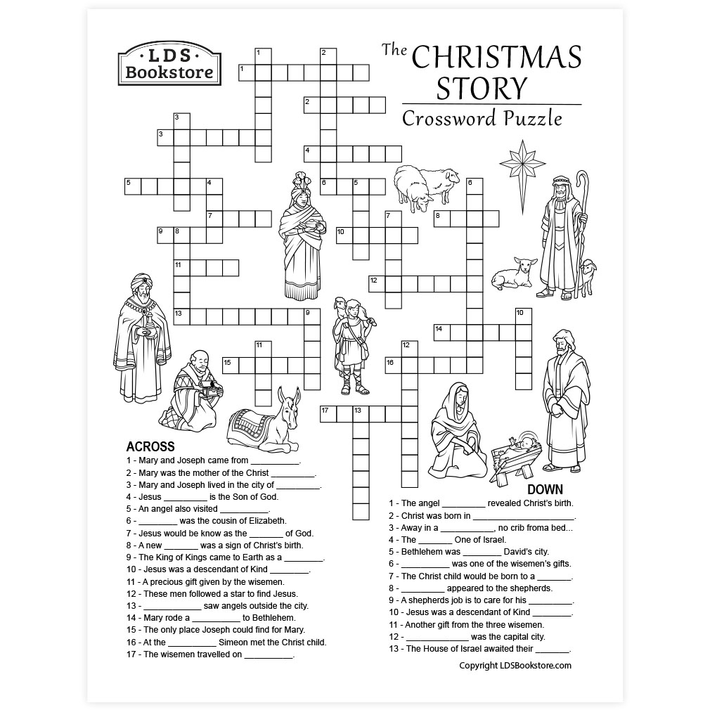 Christmas Story Crossword Puzzle Printable Fillable Form 2025 Christmas Story Crossword Puzzle Printable Fillable Form 2025