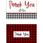 Christmas Thank You Cards 25 Free Printable Cards Printabulls