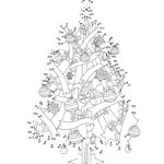 Christmas Tree Coloring Pages Hellokids