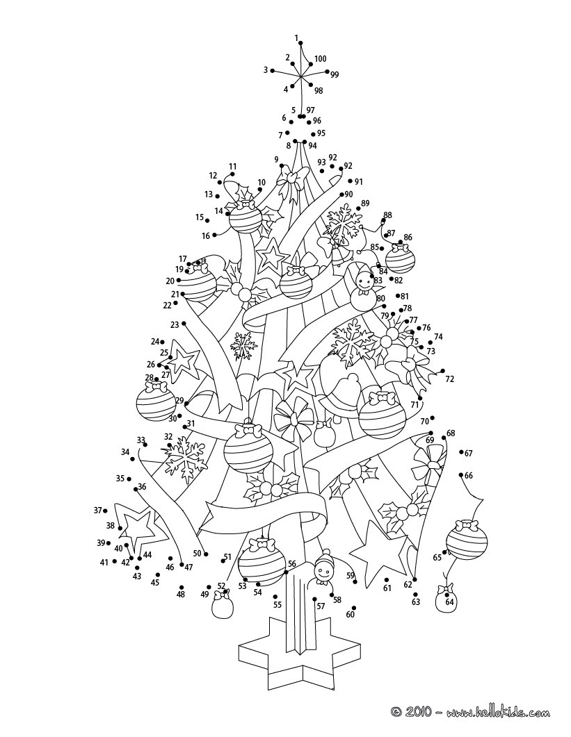 Christmas Connect The Dots Printables