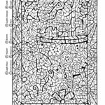 Color By Number Printables For Adults Printable Coloring Pages FREE