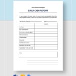 Daily Cash Report Template In Excel Word Google Sheets Pages Google Docs Download Template