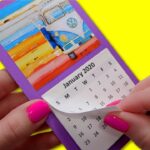 DIY Wall Calendar Jewelry Stand With Printables American Girl Ideas American Girl Ideas