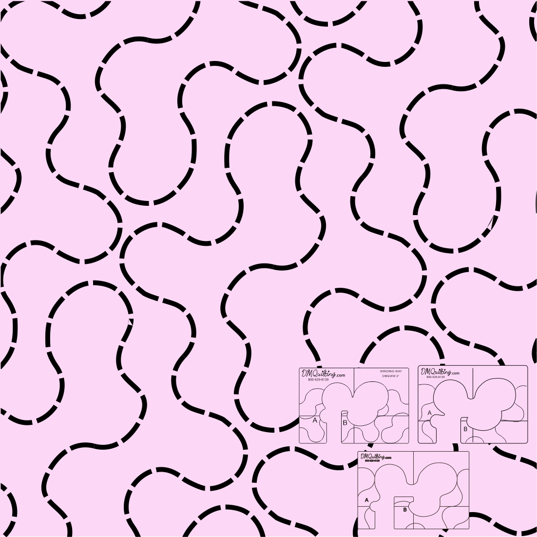 Printable Free Motion Quilting Templates