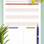 Download Printable Travel Journal Template Casual Style PDF