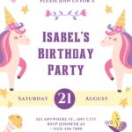 Free And Customizable Unicorn Templates