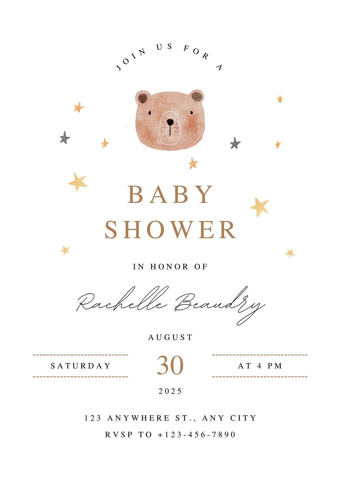 Free Printable Baby Shower Cards