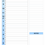 Free Hourly Planners In PDF Format 20 Templates