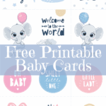 Free Printable Baby Cards New Baby Baby Shower Cards