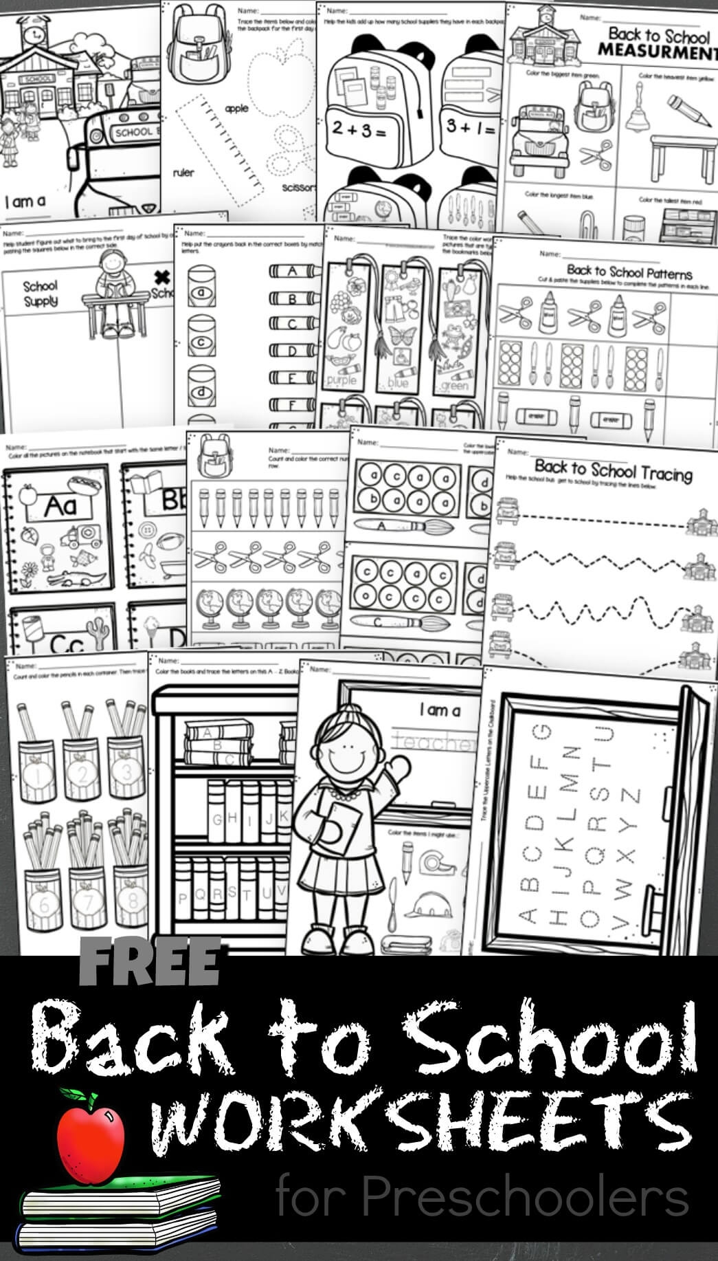 Free Back To School Printables