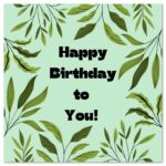 Free Printable Birthday Cards
