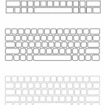Free Printable Blank Keyboard Template PDF
