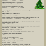 Free Printable Christmas Bible Trivia Quiz