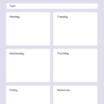 Free Printable Customizable Weekly Lesson Plan Templates Canva