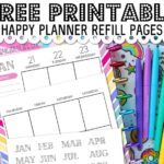 FREE Printable Happy Planner Refill Pages Classic Sized A Country Girl s Life