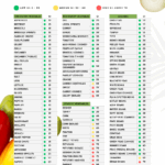FREE PRINTABLE Low Glycemic Index Food List PDF Apple And Mint