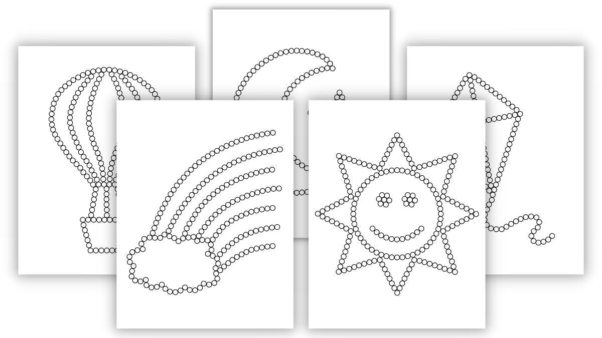 Free Printable Q Tip Painting Templates The Craft at Home Family