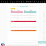 FREE Project Planner Current Projects Planner Page Printables Miss Tiina Tina Raparanta