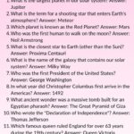 Fun Are You Smarter Than A 5th Grader Questions