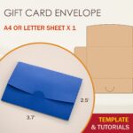 Gift Card Envelope Template Gift Card Holder Template Gift Card Holder SVG Etsy UK