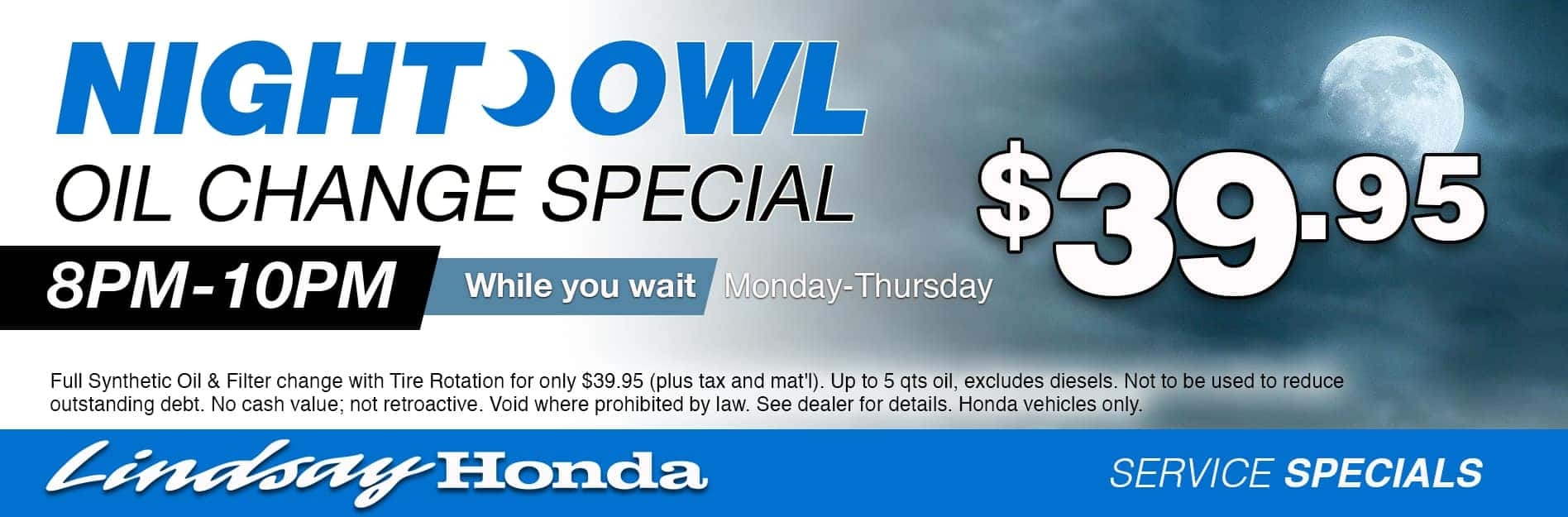 Honda Parts Specials Columbus Lindsay Honda