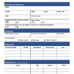Job application form spanish Van Slyke Landscape Inc Design Worksheets Library