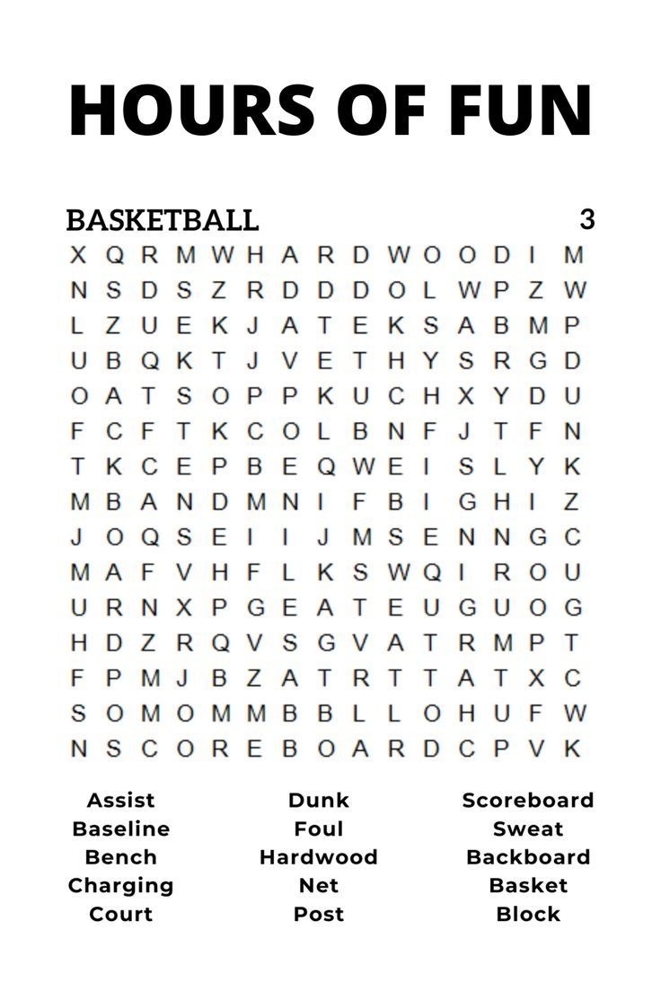 Free Printable Word Searches For Adults Large Print